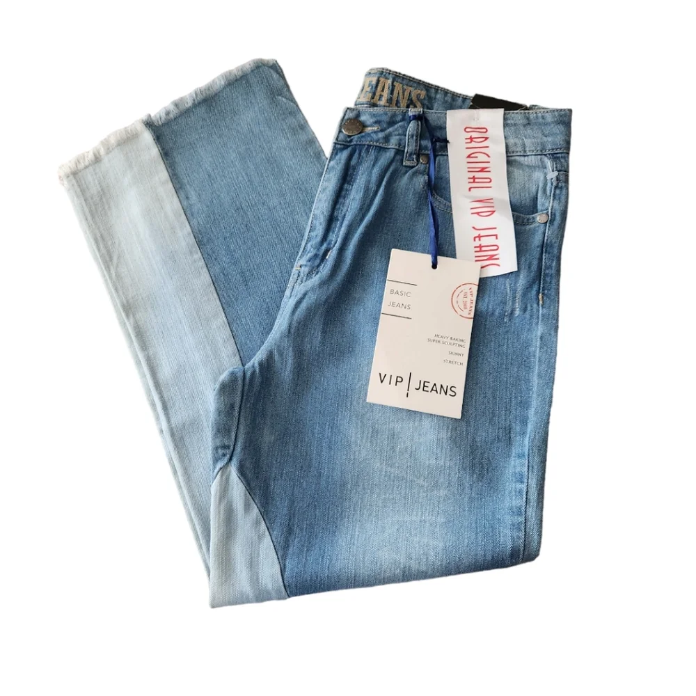 V.I.P. Patchwork Colorblock Jeans - Picture 10 of 10